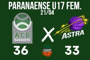 ACB X ASTRA/ PATO BASQUETE