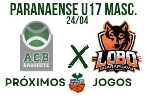 ACB X LOBO GUARAPUAVA 24/04